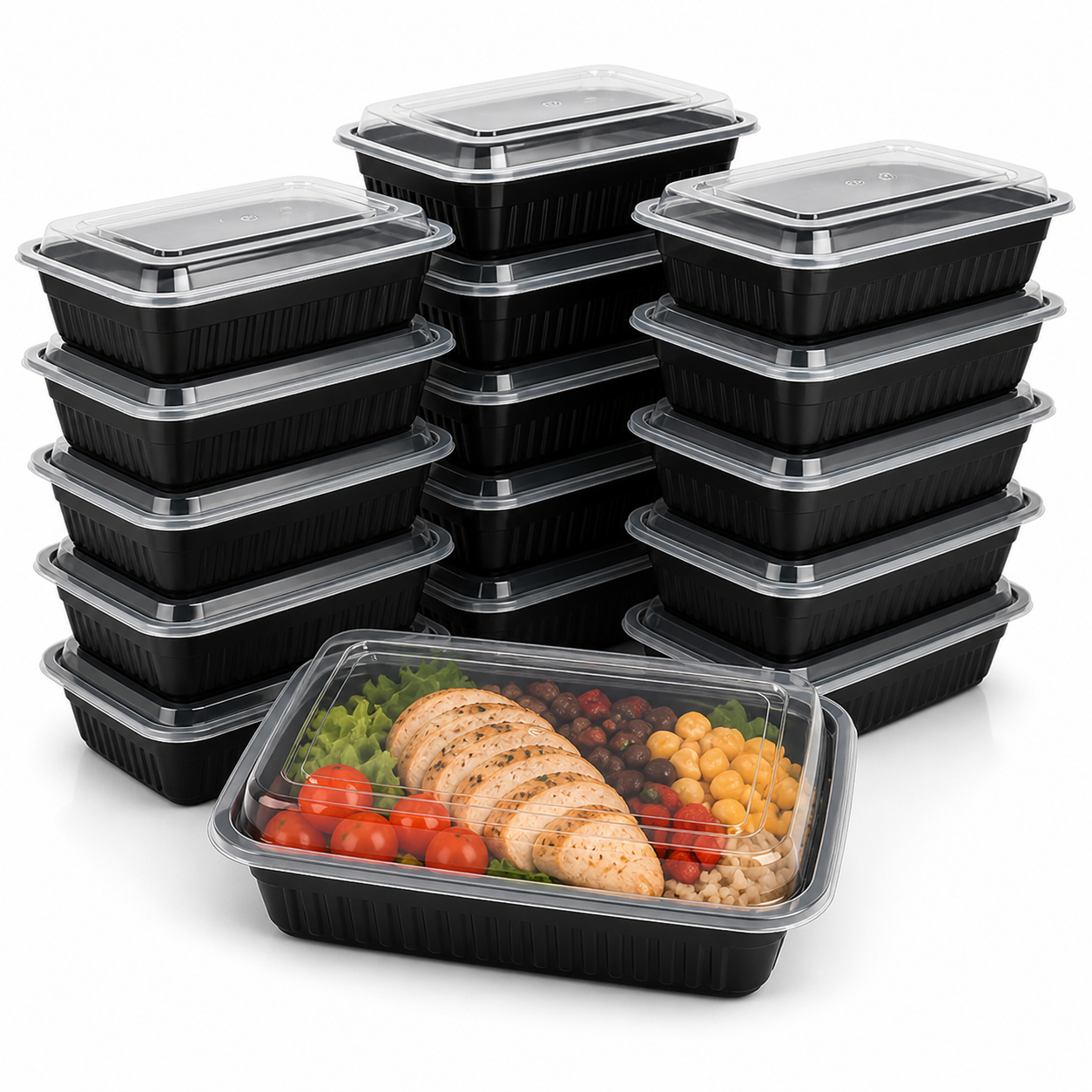 Meal Prep Containers – Microwave & Freezer Safe