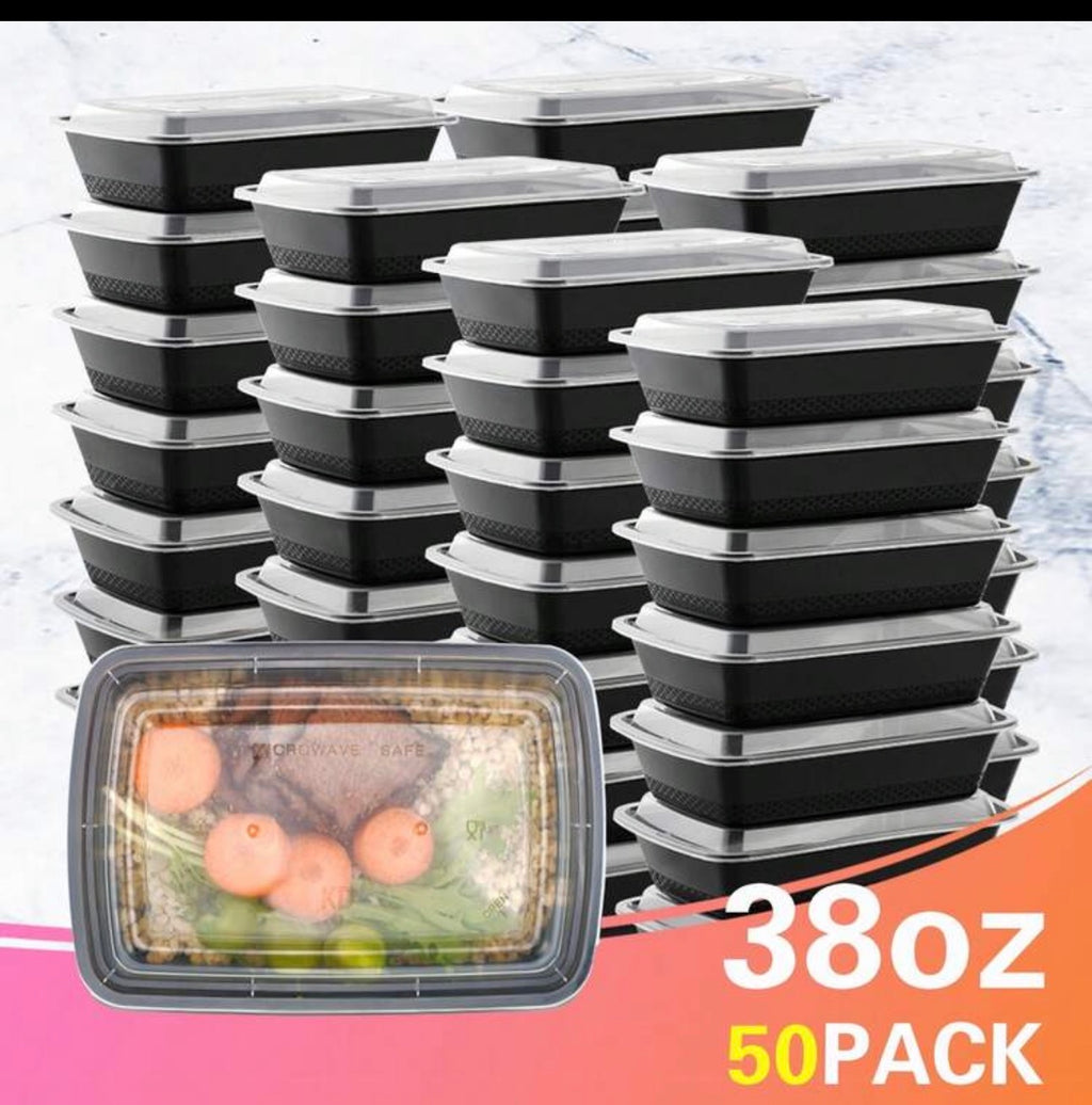 Meal Prep Containers – Microwave & Freezer Safe